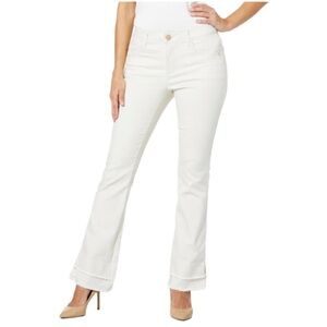 Democracy Ab Technology Cream Flare Jeans‎ NWT Size 16